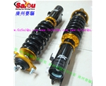 本田飛度臺灣原裝進口ISC絞牙避震 32段軟硬高低可調改裝避震