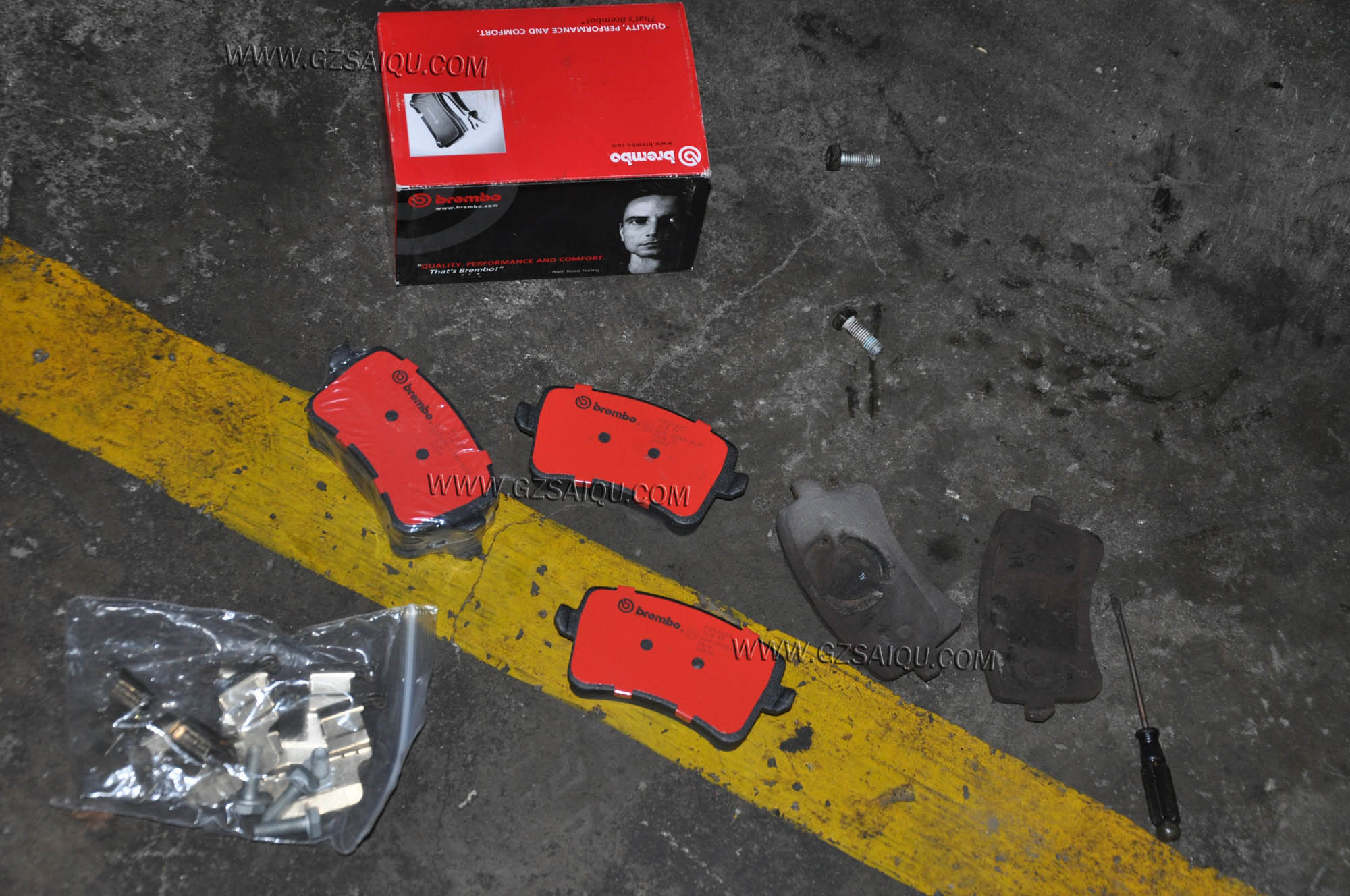 Q5裝brembo剎車皮 Q5裝brembo剎車皮