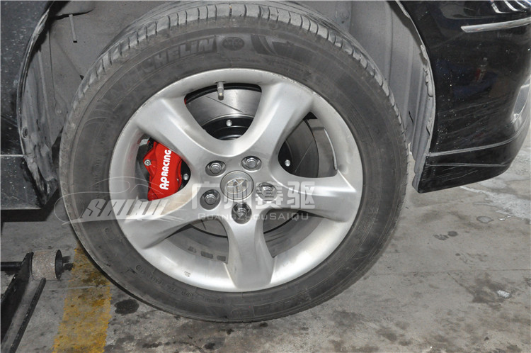 AP9200剎車套裝安裝效果 AP9200剎車套裝安裝效果