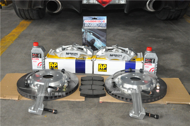 斯巴魯BRZ剎車改裝升級(jí)英國AP9440剎車