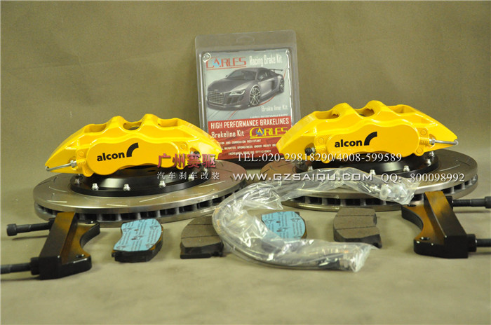 標致508剎車升級改裝alcon大六活塞剎車 標致508剎車升級改裝alcon大六活塞剎車