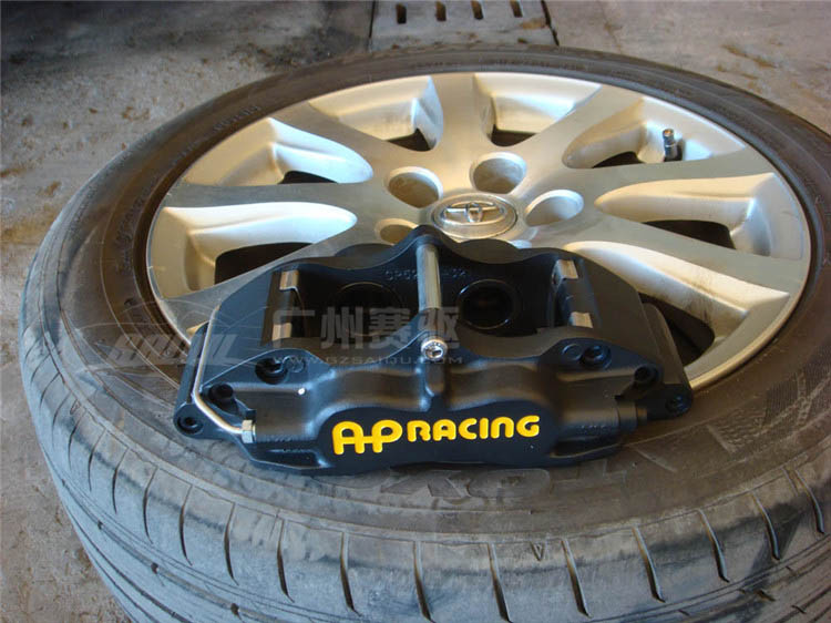 豐田凱美瑞剎車升級改裝 全套黑色AP5200配AP330碟剎車套裝