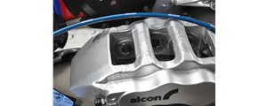 alcon六活塞改裝“趴趴車”英菲尼迪FX35剎車 前六后四剎車升級改裝