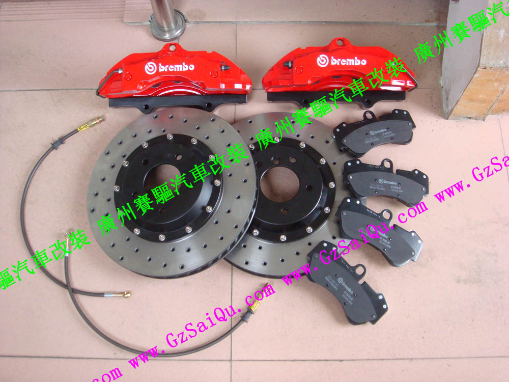 紅色BREMBO卡鉗剎車套件