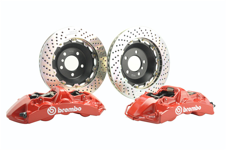 謳歌TL RL MDX專用BREMBO GT競(jìng)技版6活塞卡鉗剎車套裝 大大縮短剎車距離