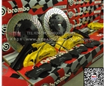 雷克薩斯LX570剎車升級(jí)進(jìn)口brembo六活塞剎車套件