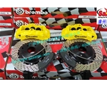 寶馬新5系改裝brembo卡宴剎車(chē) 意大利brembo六活塞剎車(chē)